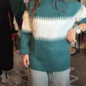MOMS COLORBLOCK SWEATER
